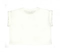 Dames T-shirt Organic Mantis Crop Top T M96 White